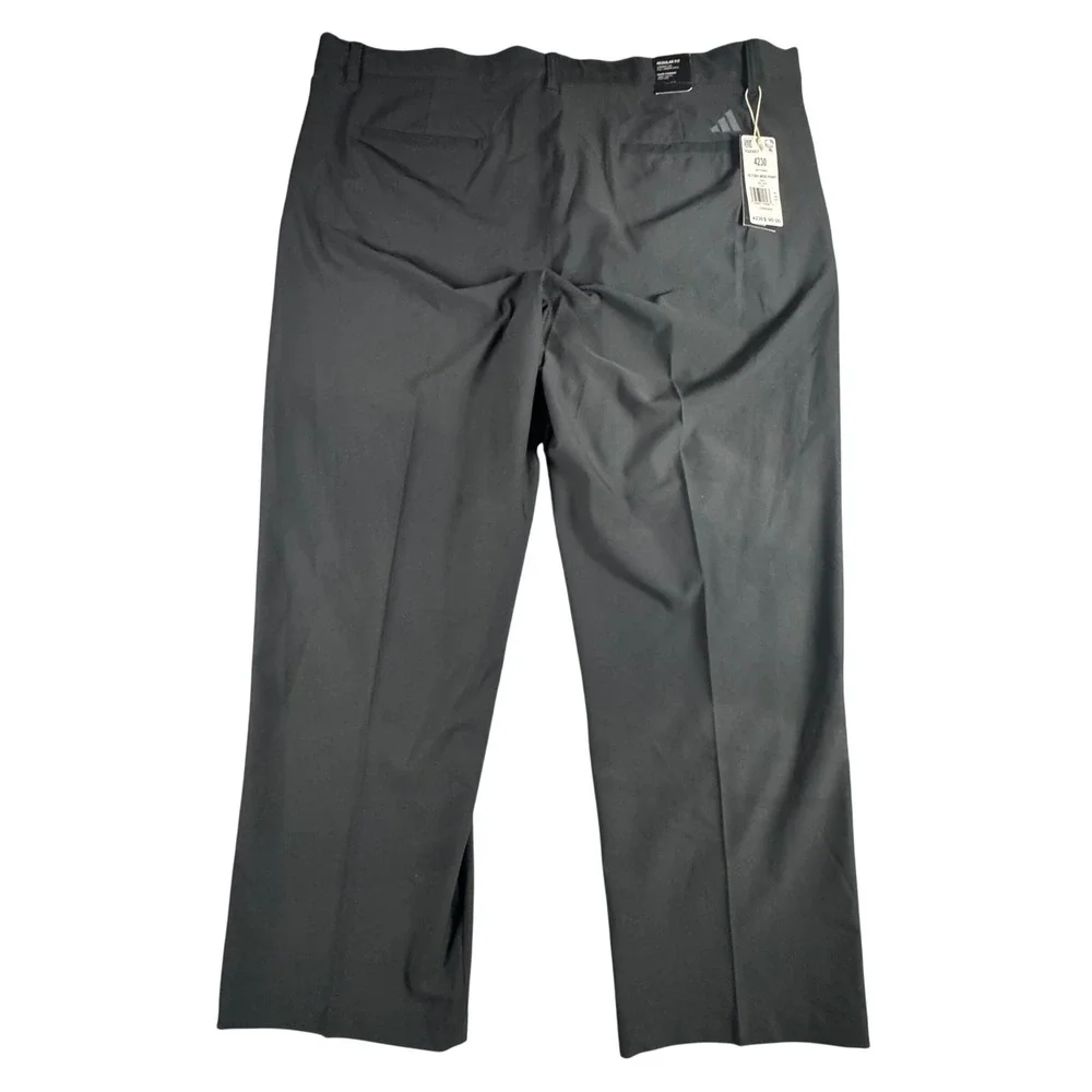 Adidas Ultimate365 Golf Pants Mens 42x30 Black NWT Tapered Performance Trousers